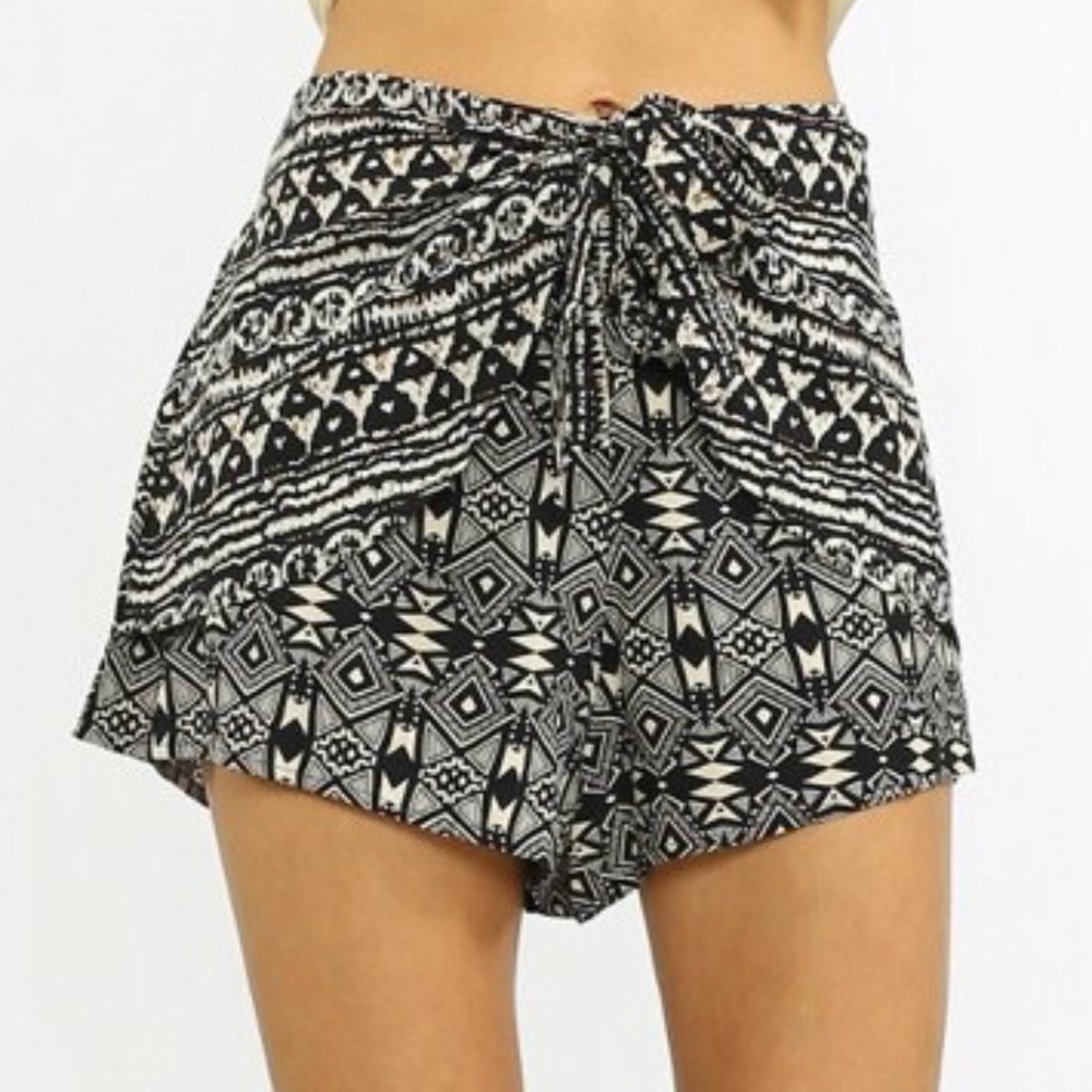 Tribal Print Shorts